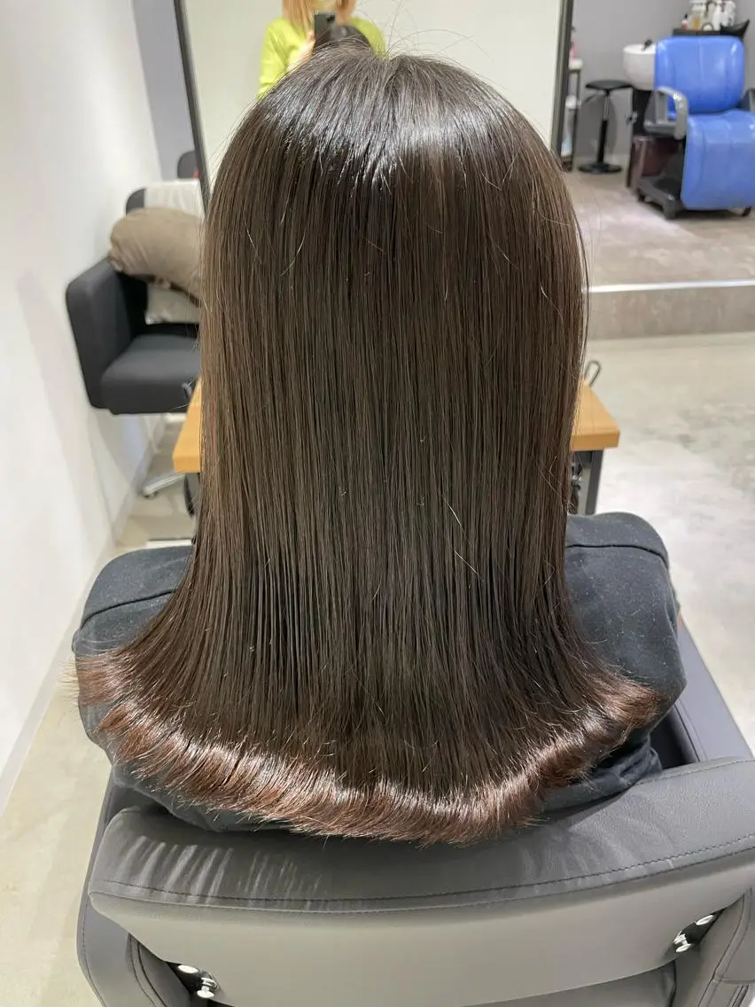 ミディアム トリートメント anB Bのヘアスタイル