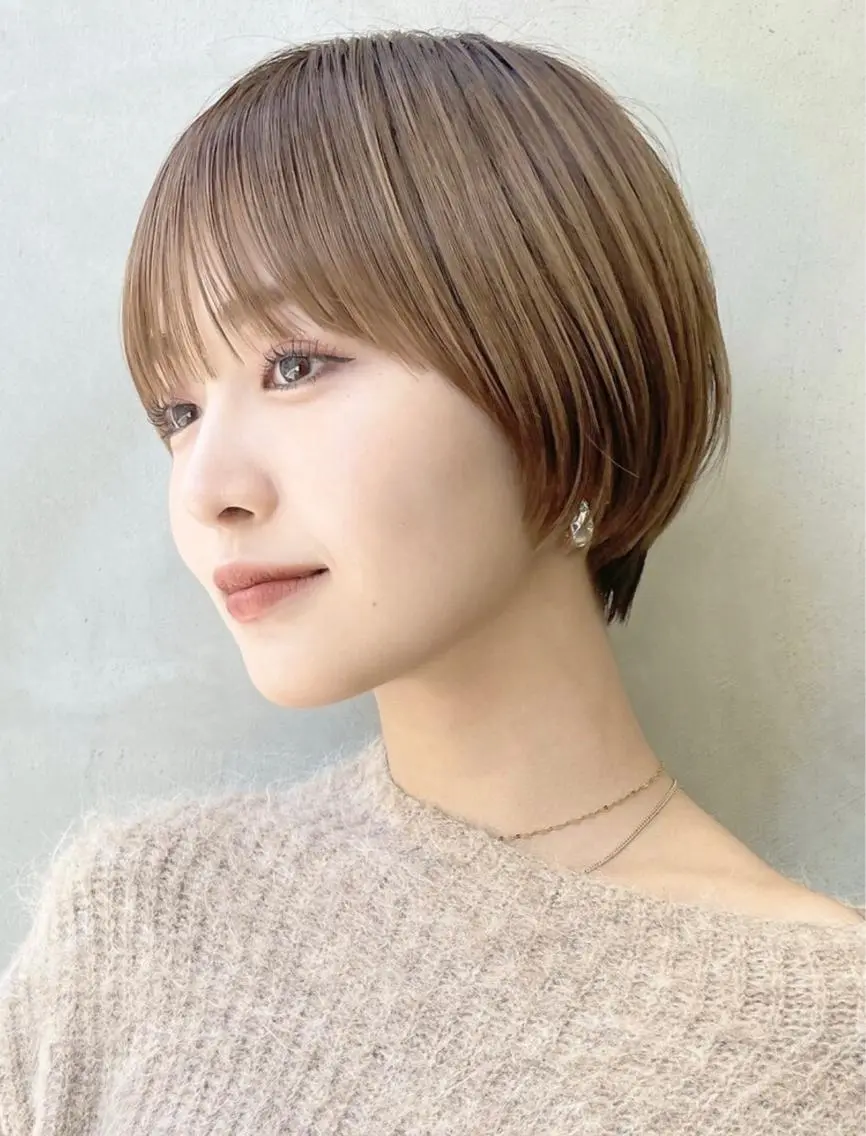 ショート ショートヘア 門野 鈴々のヘアスタイル