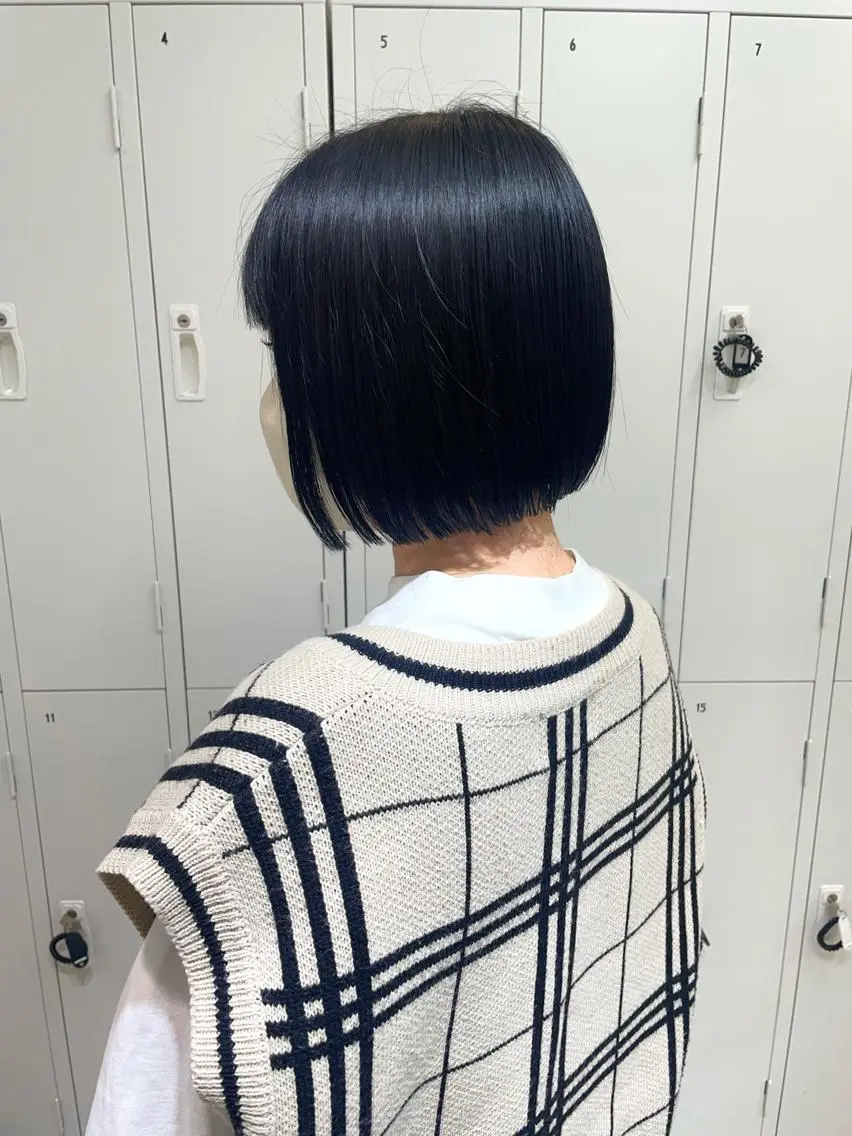 ショート カラー 田中大星 /ボブ 縮毛矯正のヘアスタイル