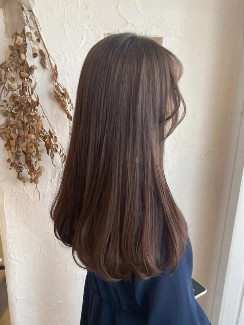 ロング カラー パーマ ヘアアレンジ 豊橋美容院 ソンリエのヘアスタイル