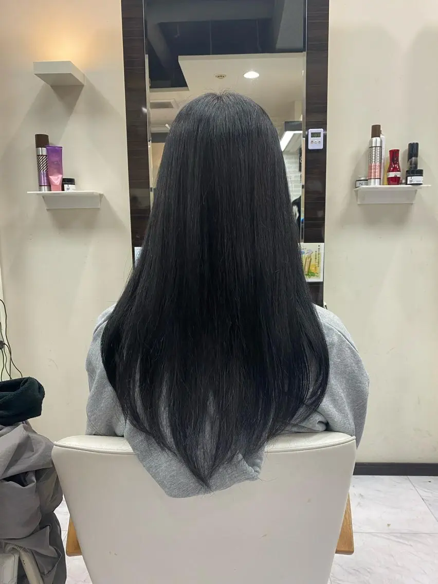 ロング レイヤーカット シャギー 目黒 碧人のヘアスタイル