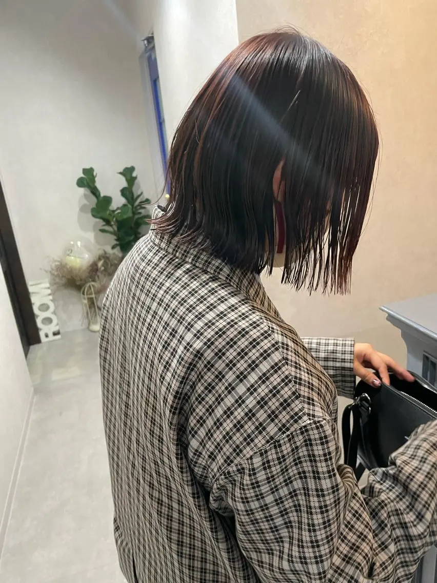 ショート カラー ｺﾃﾏｷﾊﾟｰﾏ/ ayaka☁️のヘアスタイル