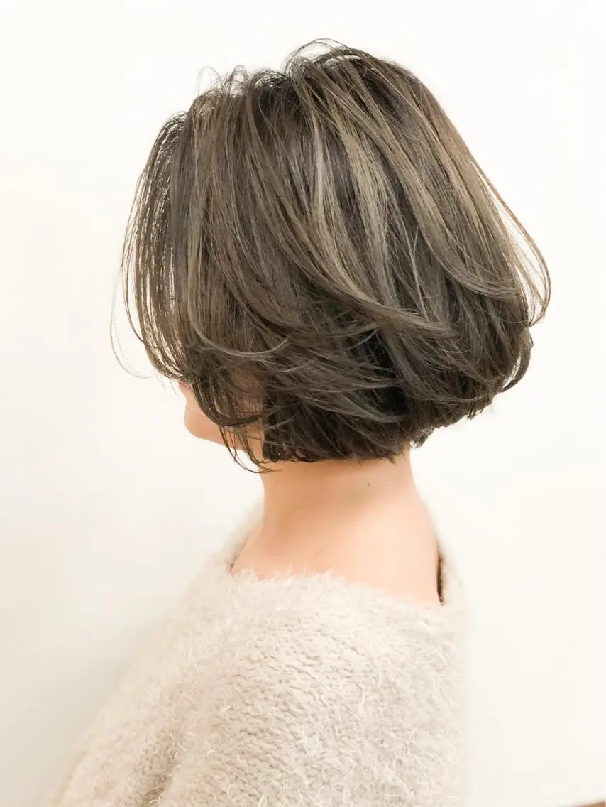 ショート カット カセヤ リョウのヘアスタイル