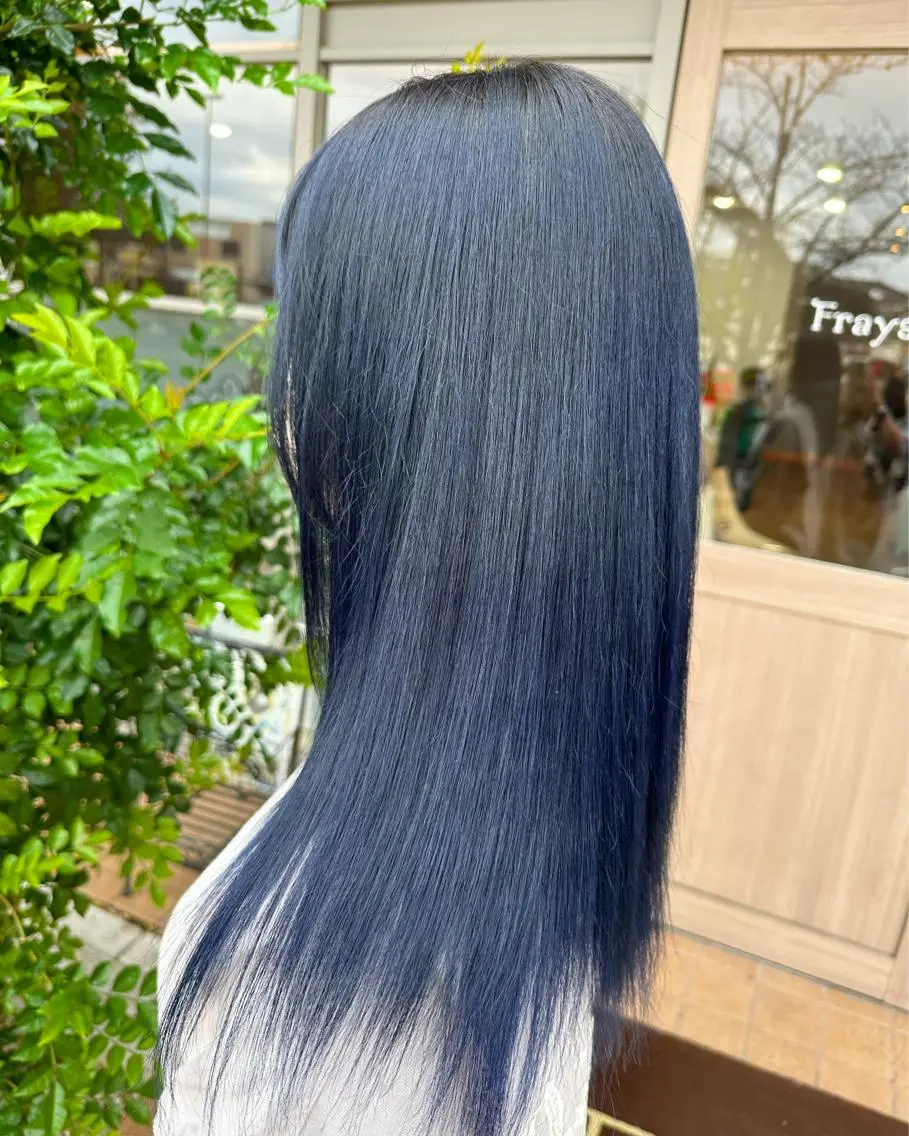 ロング ヘアカラー ツヤ髪質改善 💜れいな💜のヘアスタイル