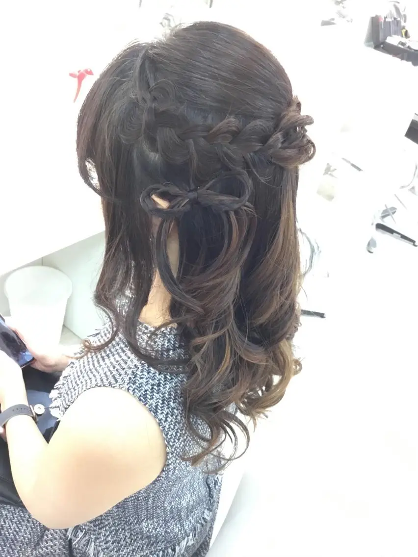 ヘアアレンジ ベストシーン 新浦安のマツエク・マツパデザイン