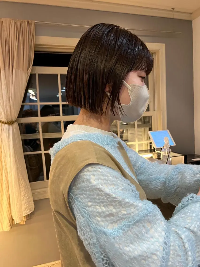ショート カラー eri kinjoのヘアスタイル