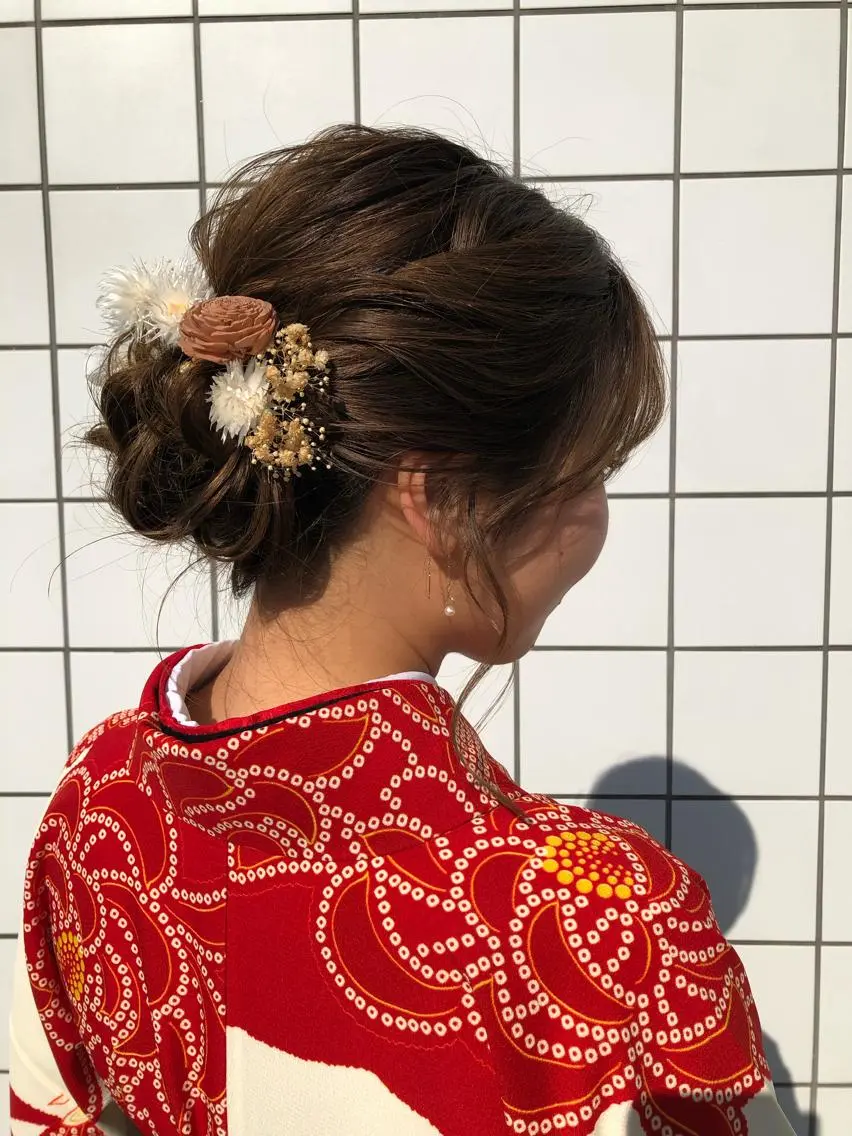 セミロング 🎀ヘアセット/艶髪 /はやしほのか🎀のヘアスタイル