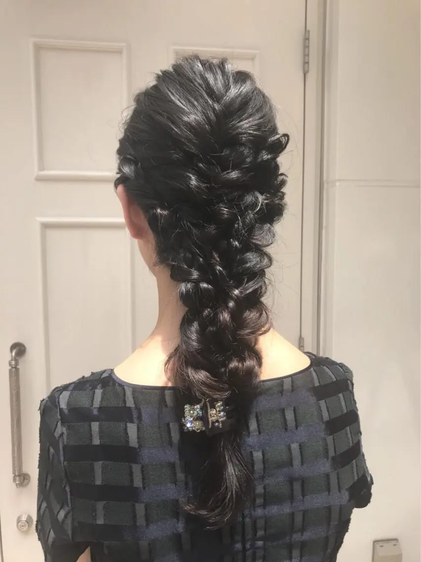 セミロング カラー Blanco Color&Careのヘアスタイル