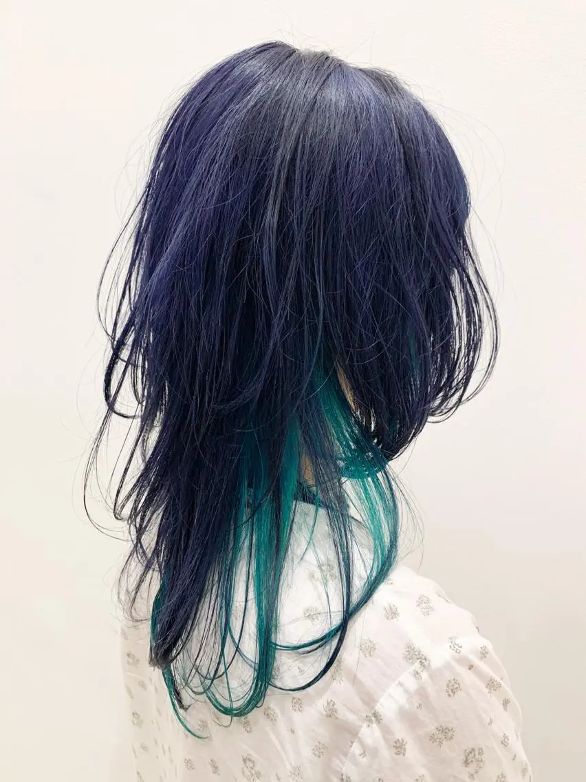ロング 🍀ケアブリーチ カラー🍀坂井のヘアスタイル