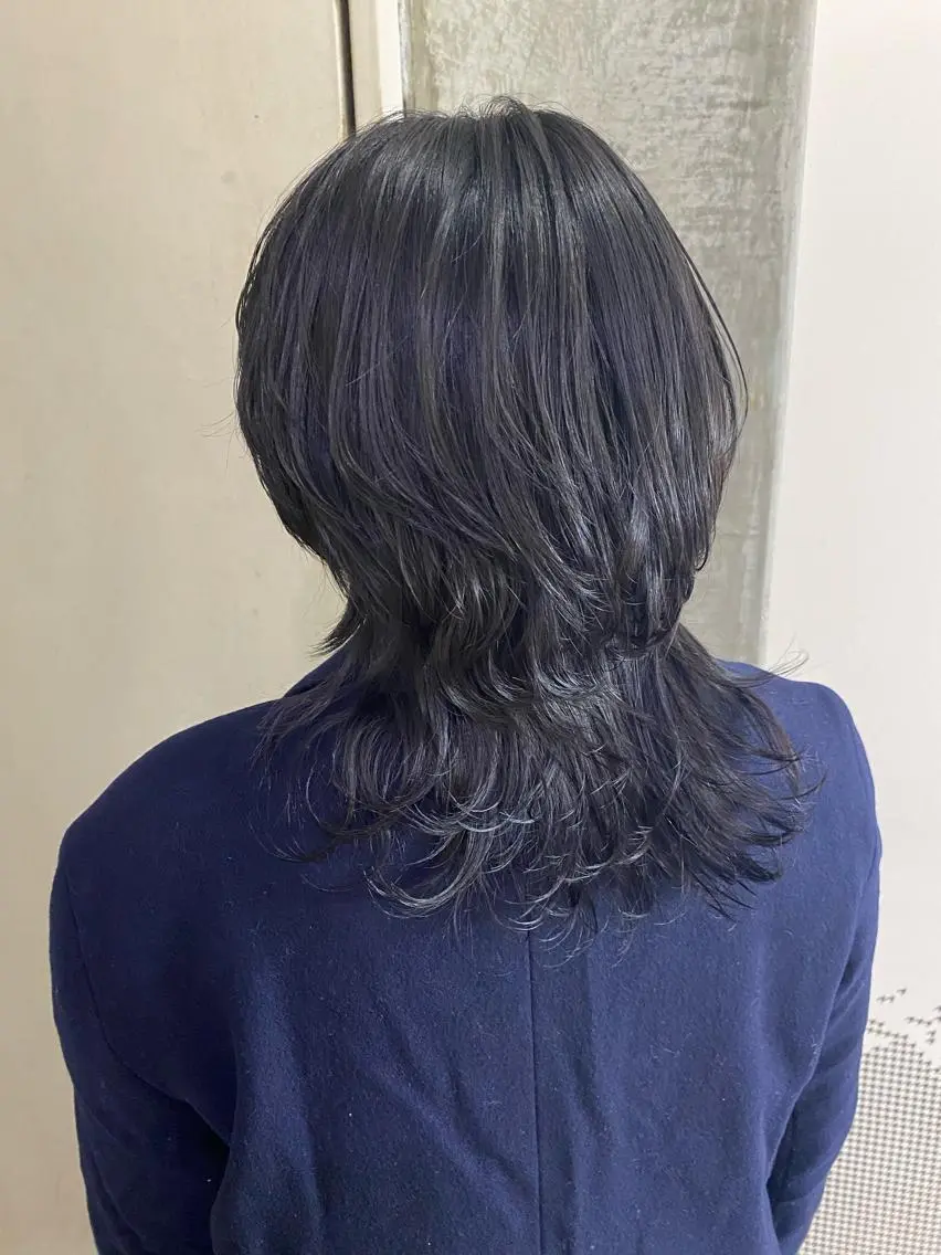 ミディアム カラー 清村 和音のヘアスタイル