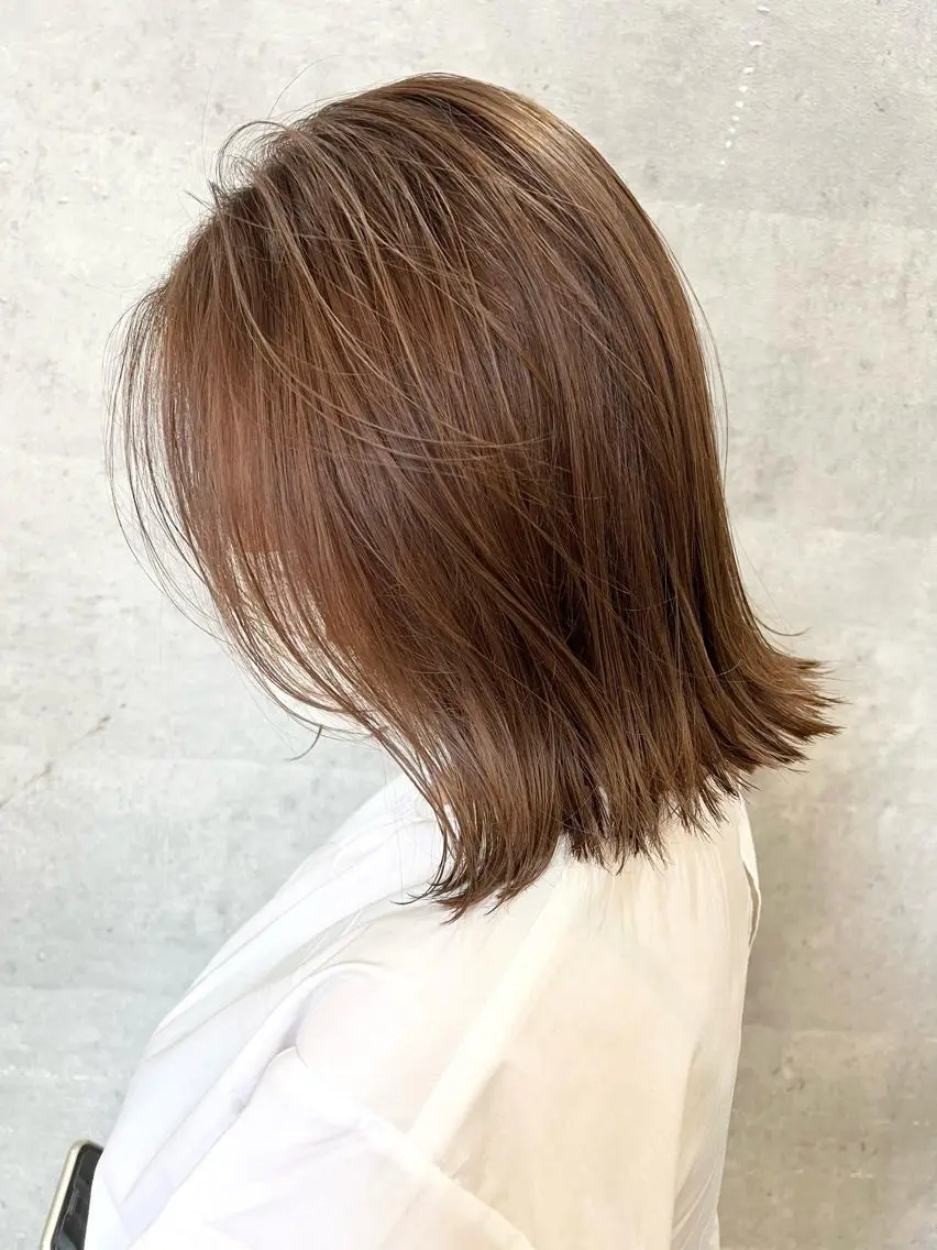 ミディアム ヘアカラー トリートメント KYOKO 【Bear】のヘアスタイル
