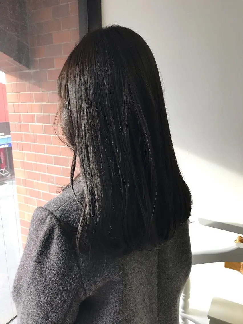 ロング 丹羽大喜 縮毛矯正/美髪矯正のヘアスタイル