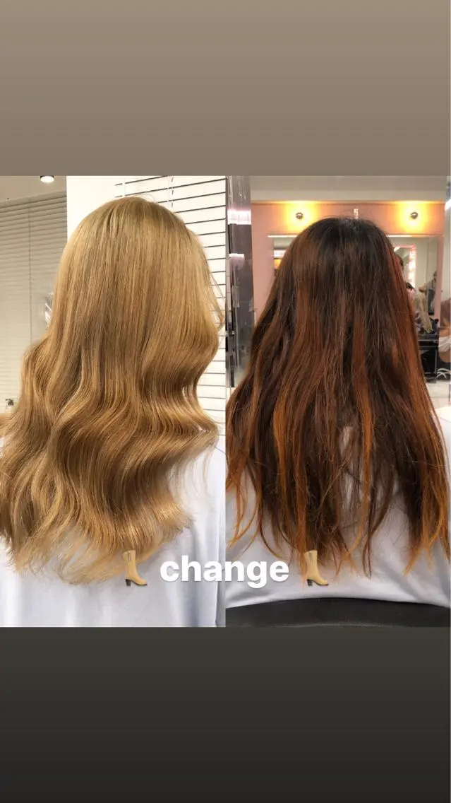 ロング カラー パーマ ヘアアレンジ メンズ キッズ ネイル マツエク・マツパ KANAMI 🌏のヘアスタイル