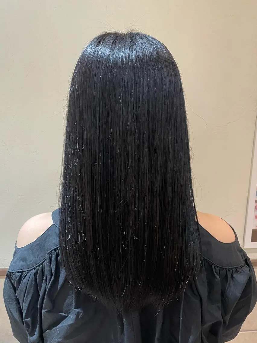 ロング ロング ヘアカラー トリートメント 藤本 鈴捺のヘアスタイル