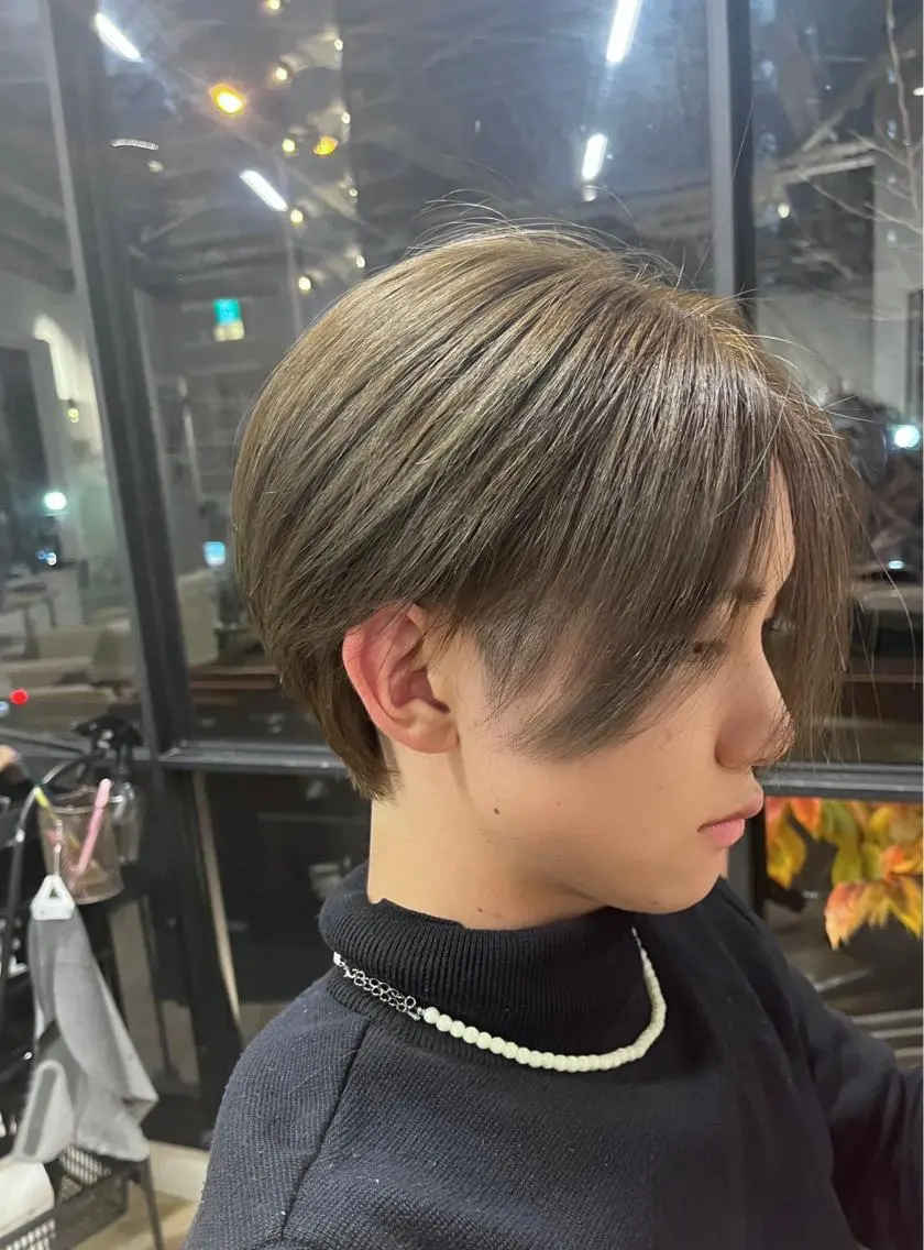 ショート カラー 似合わせレイヤー✄﻿ ヨシノ マサキのヘアスタイル