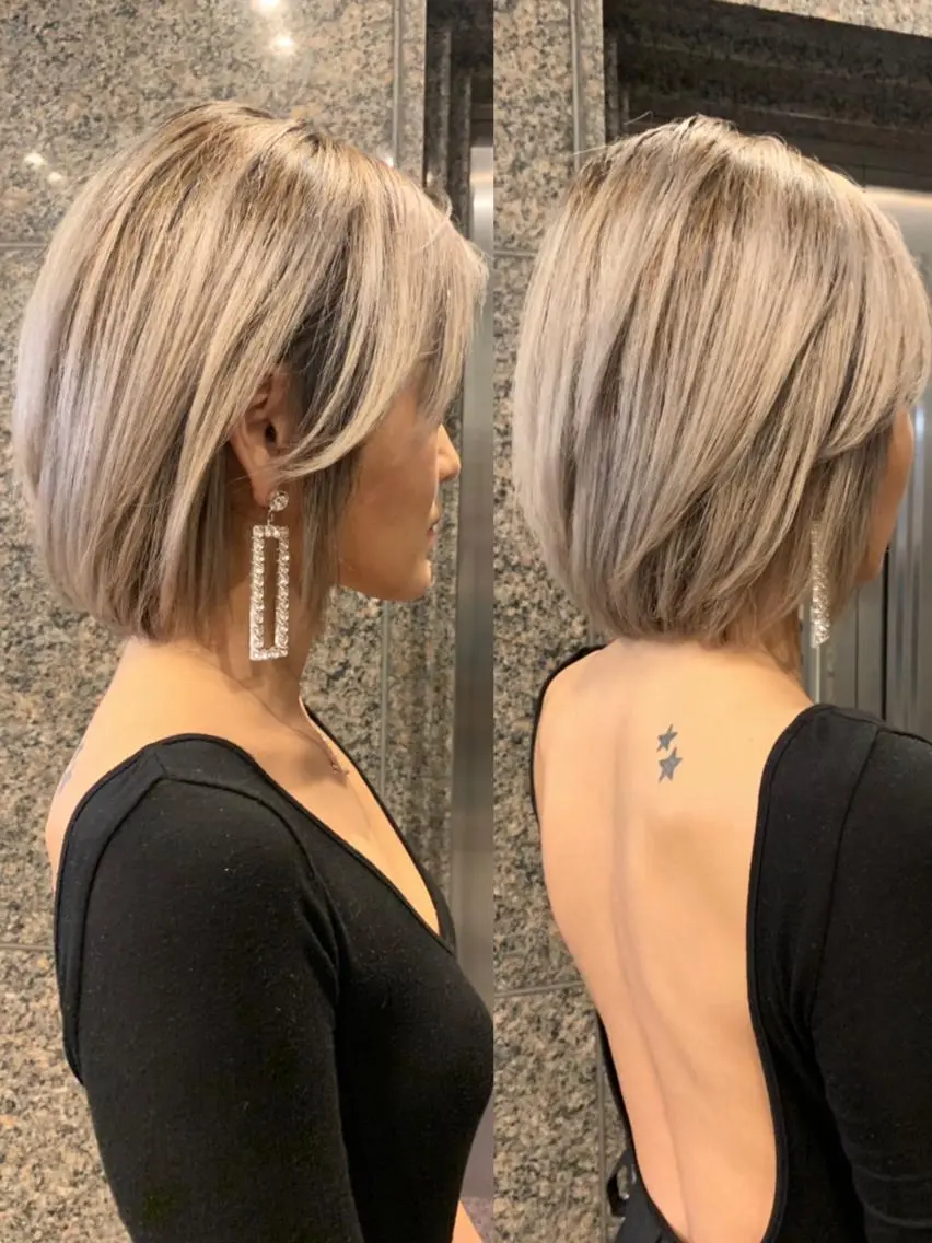 ショート 外国人風カラー レイヤーカット ヘアカラー ブリーチ＆カラーが 得意☀️望月宣雄☀️のヘアスタイル