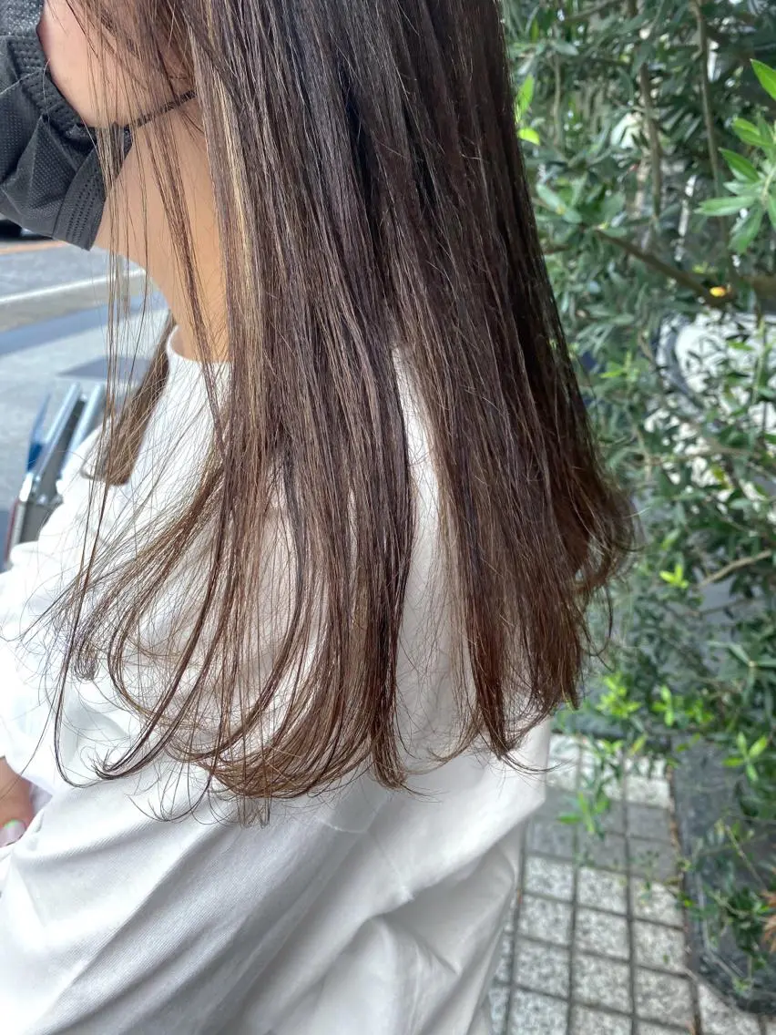 ロング カラー ヘアカラー ✴︎まえた さやか✴︎のヘアスタイル