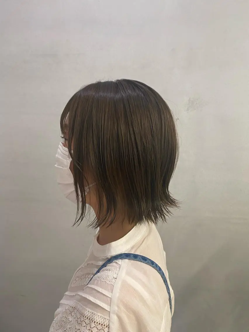 ショート カラー 透明感カラー ♡ハッシュカット/ レイヤー/yucoのヘアスタイル