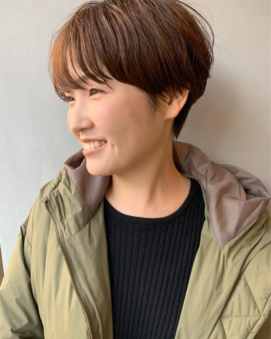 ショート カラー Spiel KOMOのヘアスタイル