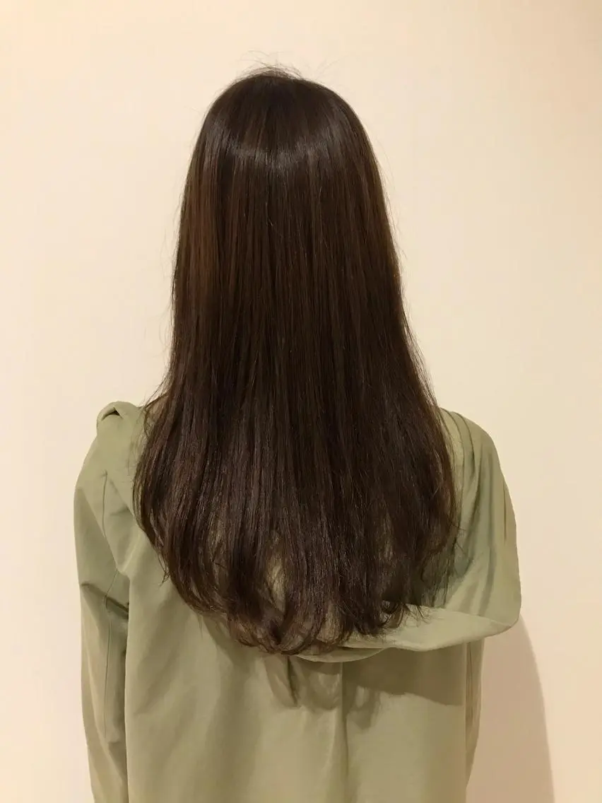 セミロング カラー ヘアアレンジ 🥀似合わせ🥀 柔らかカラー・タイトのヘアスタイル