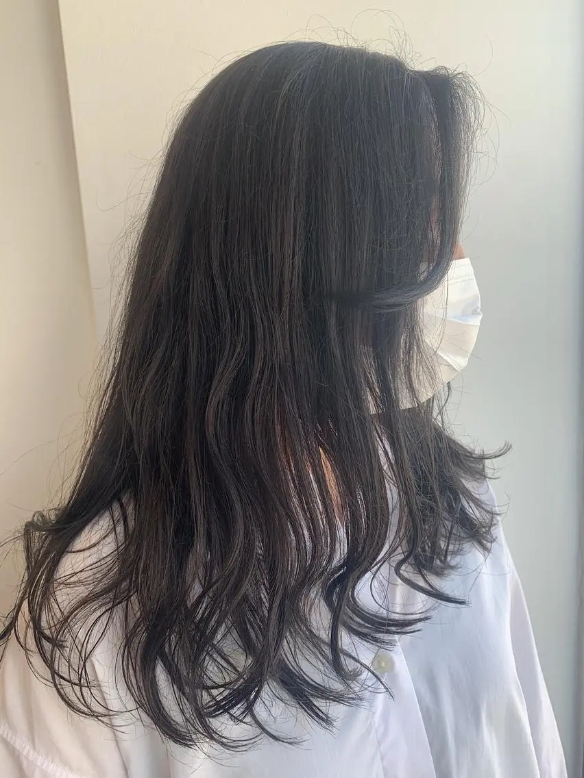 セミロング カラー ヘアカラー 🌛ダブルカラー 🌜SAYAKAのヘアスタイル