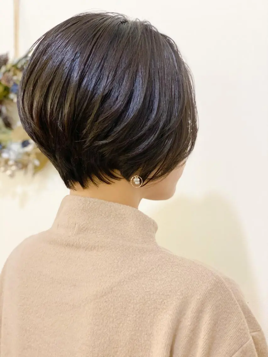 ショート カラー ショートボブ ボブ ショートヘア カット トリートメント 森下 友 Dio...池袋のヘアスタイル