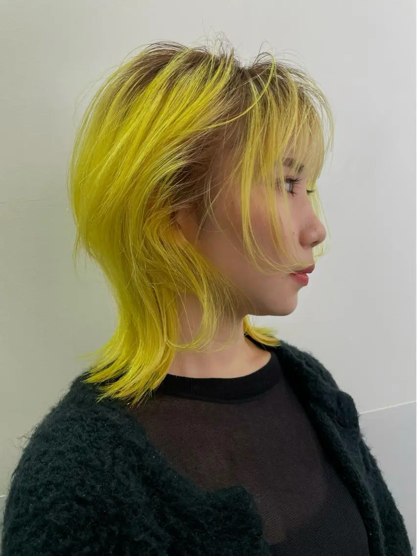 ショート カラー カット ヘアカラー トリートメント ブリーチ🫴 ボブ✍️レイヤーのヘアスタイル