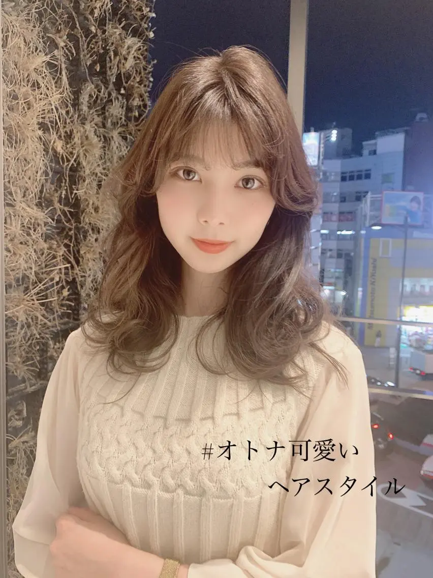 セミロング ♡大人カワイイ hair♡徳井はやとのヘアスタイル