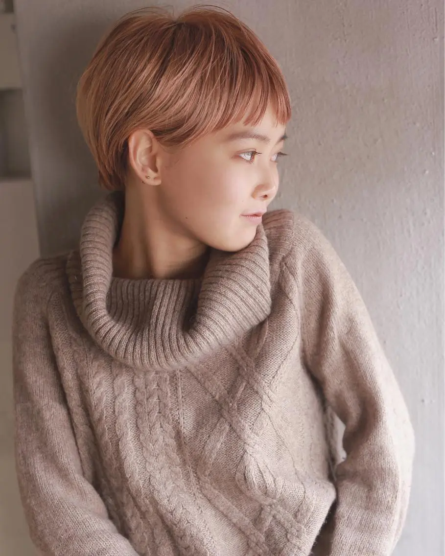 ショート ヘアカラー トリートメント 🧼柴田 健太郎🧼のヘアスタイル