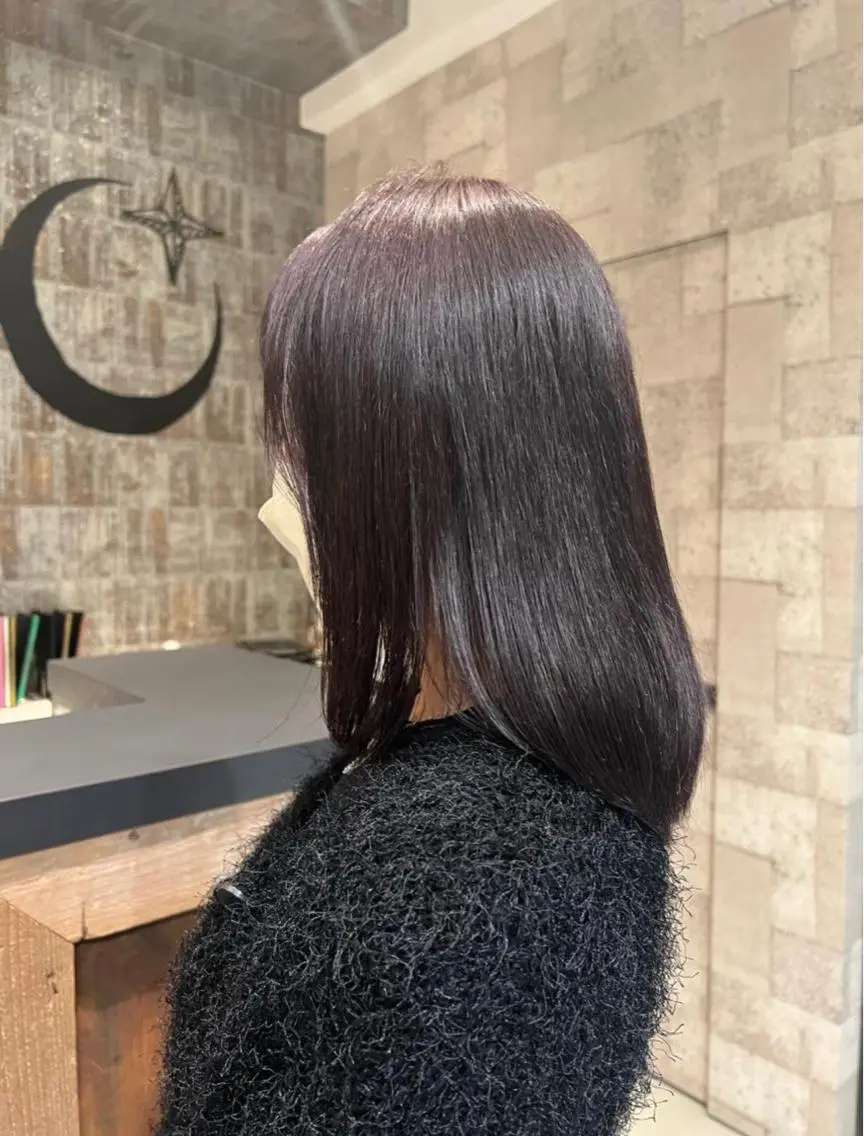 セミロング カラー 🔥メンズパーマ🔥 鈴木 翔斗のヘアスタイル