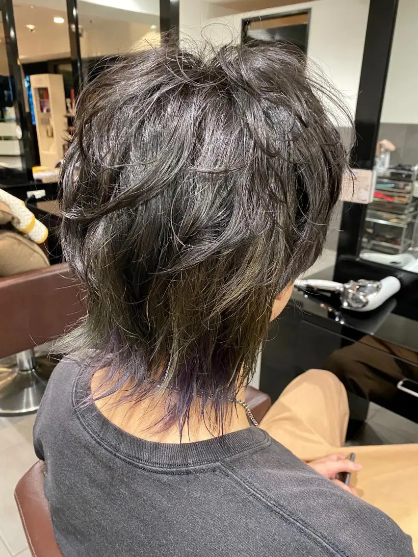 カラー メンズ カット ヘアカラー ⭕️メンズパーマ⭕️ 山口　裕太郎のヘアスタイル