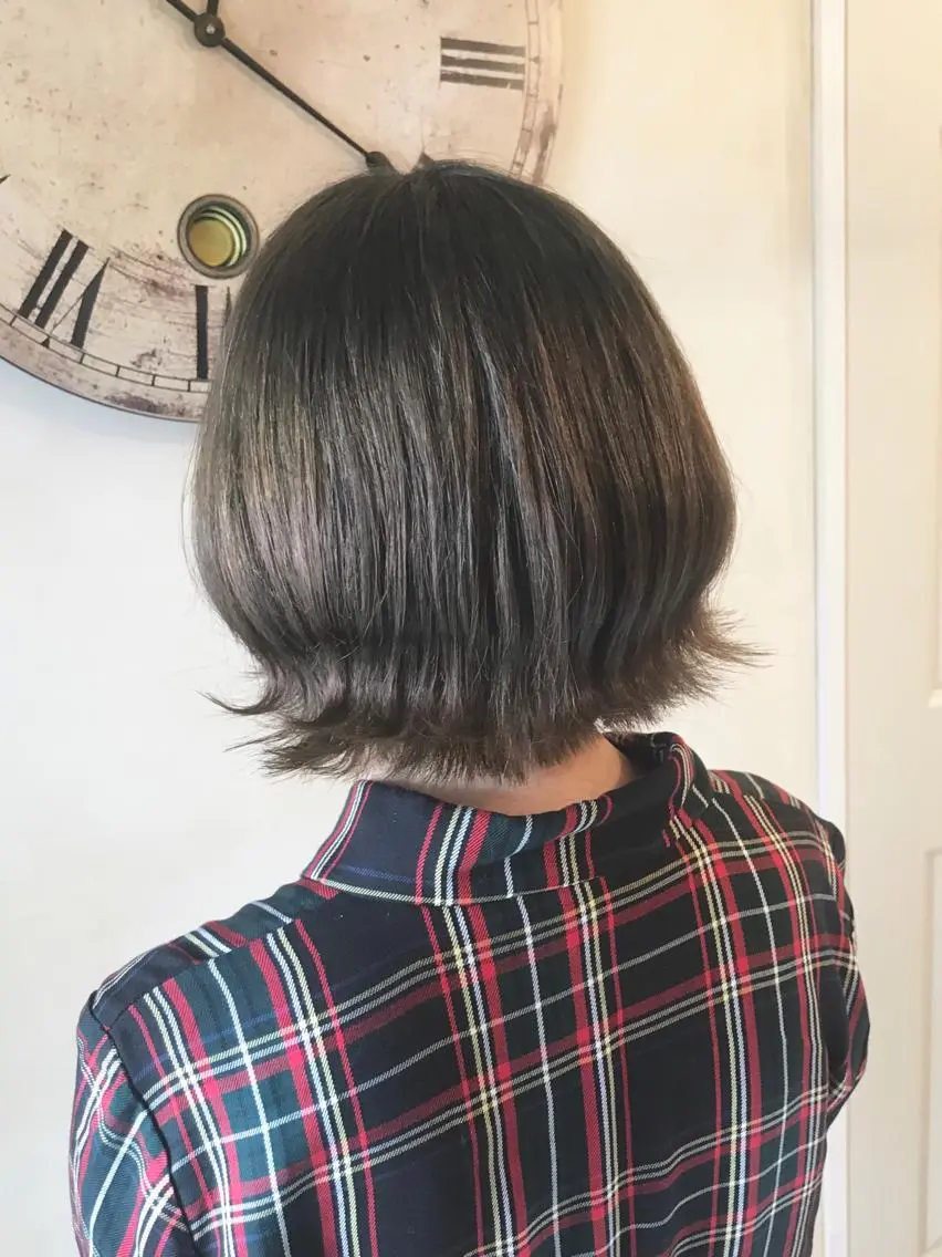ショート カラー カット ヘアカラー 岩谷/ブリーチ 🪽透明感カラーのヘアスタイル