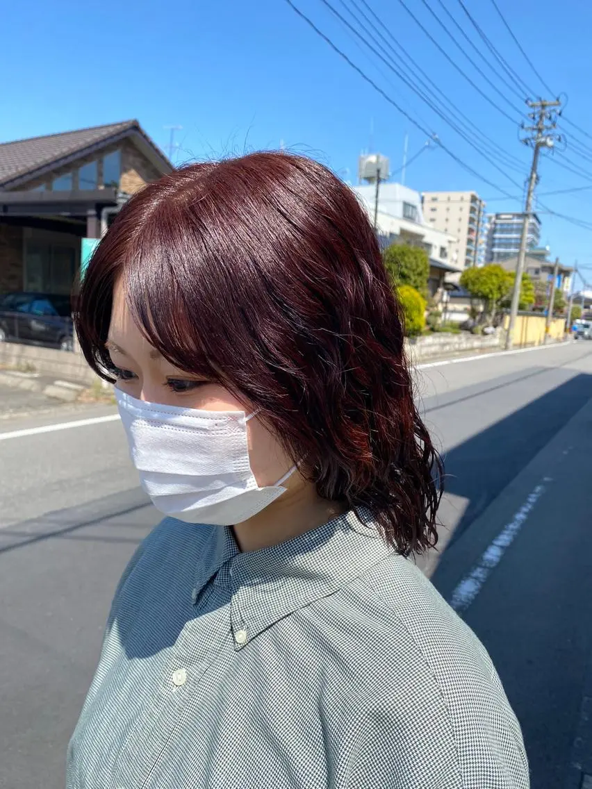 カラー ヘアカラー トリートメント ヘッドスパ MIKU ／fulamのヘアスタイル