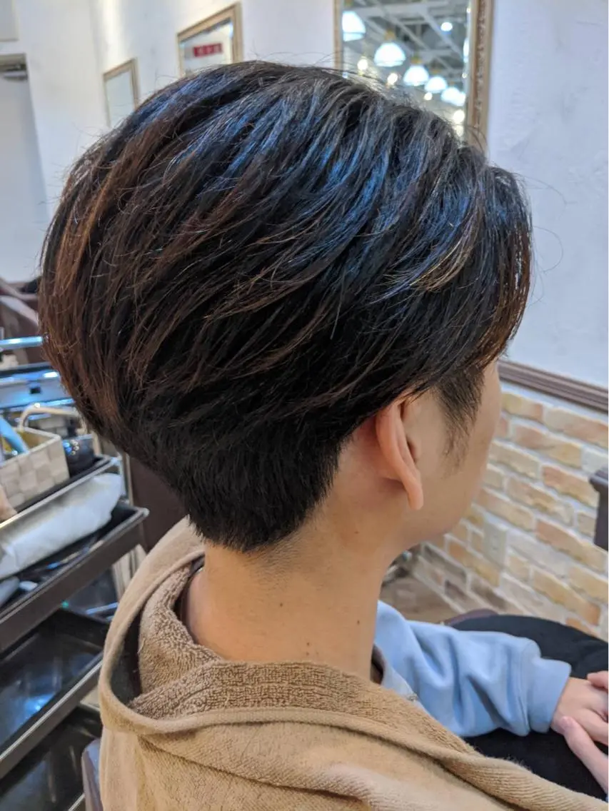 メンズ ツーブロック カット ヘッドスパ Noyヨシモト ヒロトのヘアスタイル