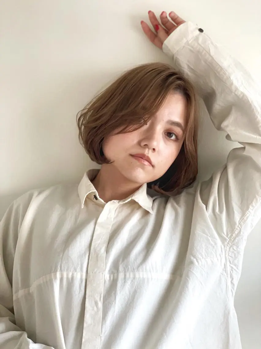 ショート ボブ ショートヘア 野間 祐哉のヘアスタイル