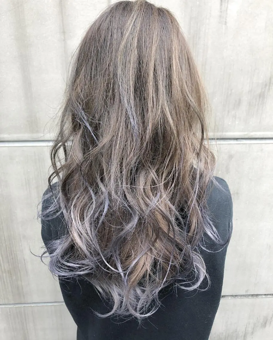 ロング カラー 北間 寛哉のヘアスタイル