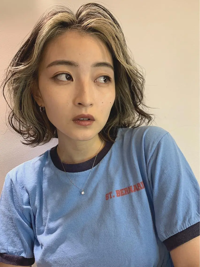 ショート ミストバング 💈ホリ ダイキ💈のヘアスタイル