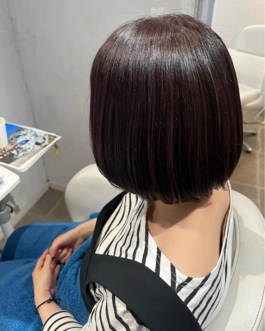 ショート カラー ラベンダーカラー 金津 魁杜のヘアスタイル