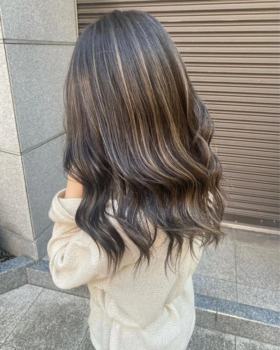 セミロング カット ヘアカラー トップスタイリスト/ アユミのヘアスタイル