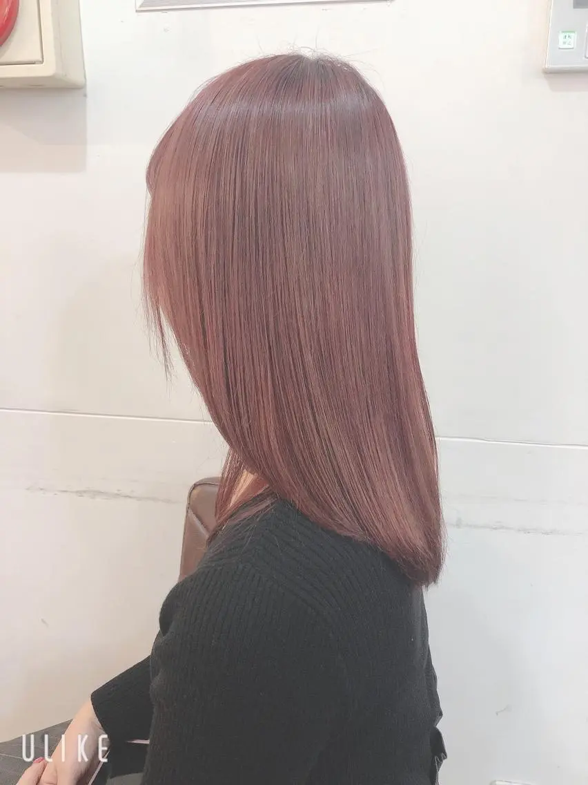 ミディアム カット ヘアカラー トリートメント 吉田 典弘のヘアスタイル