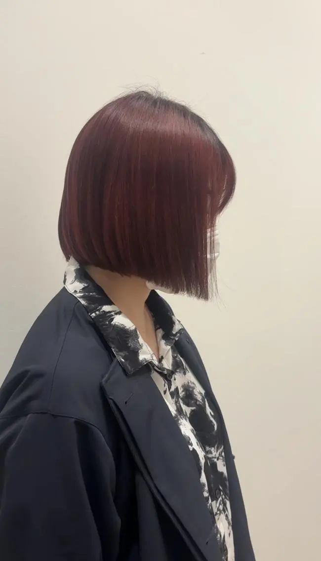 カラー ミディアム カット ヘアカラー トリートメント 透明感美髪💙ྀི/ 髪質改善/ミナルのヘアスタイル