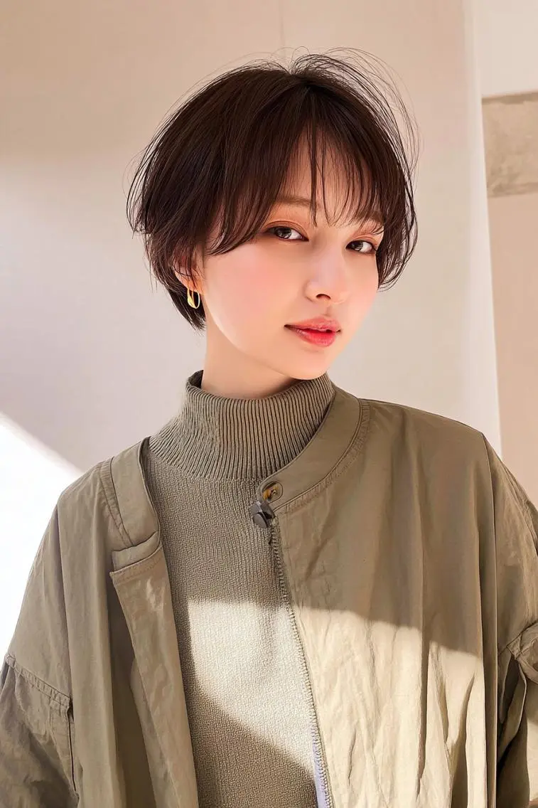 ショート カラー ✿YUNA✿ 《お手軽イメチェン》のヘアスタイル