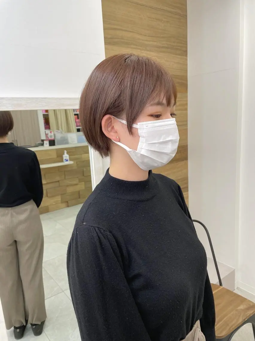 ショート 飯塚 青空のヘアスタイル