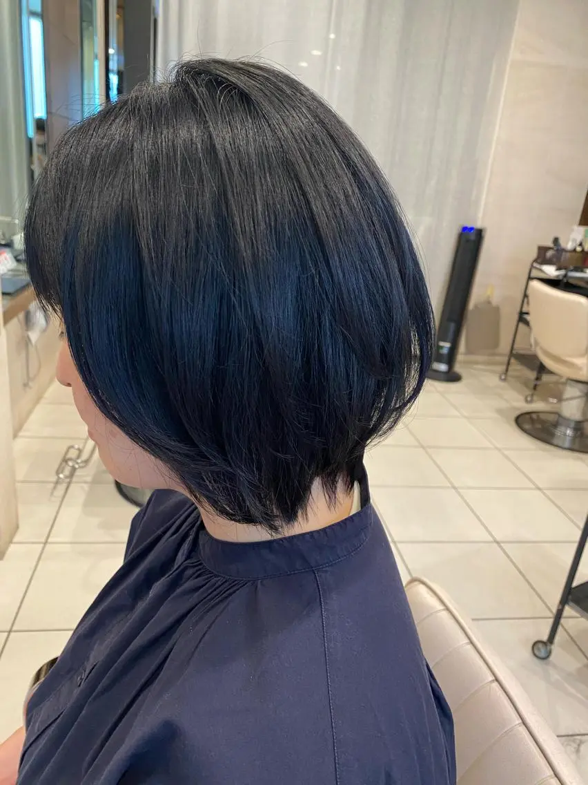 ミディアム ヘッドスパ タキザワ キョウコのヘアスタイル