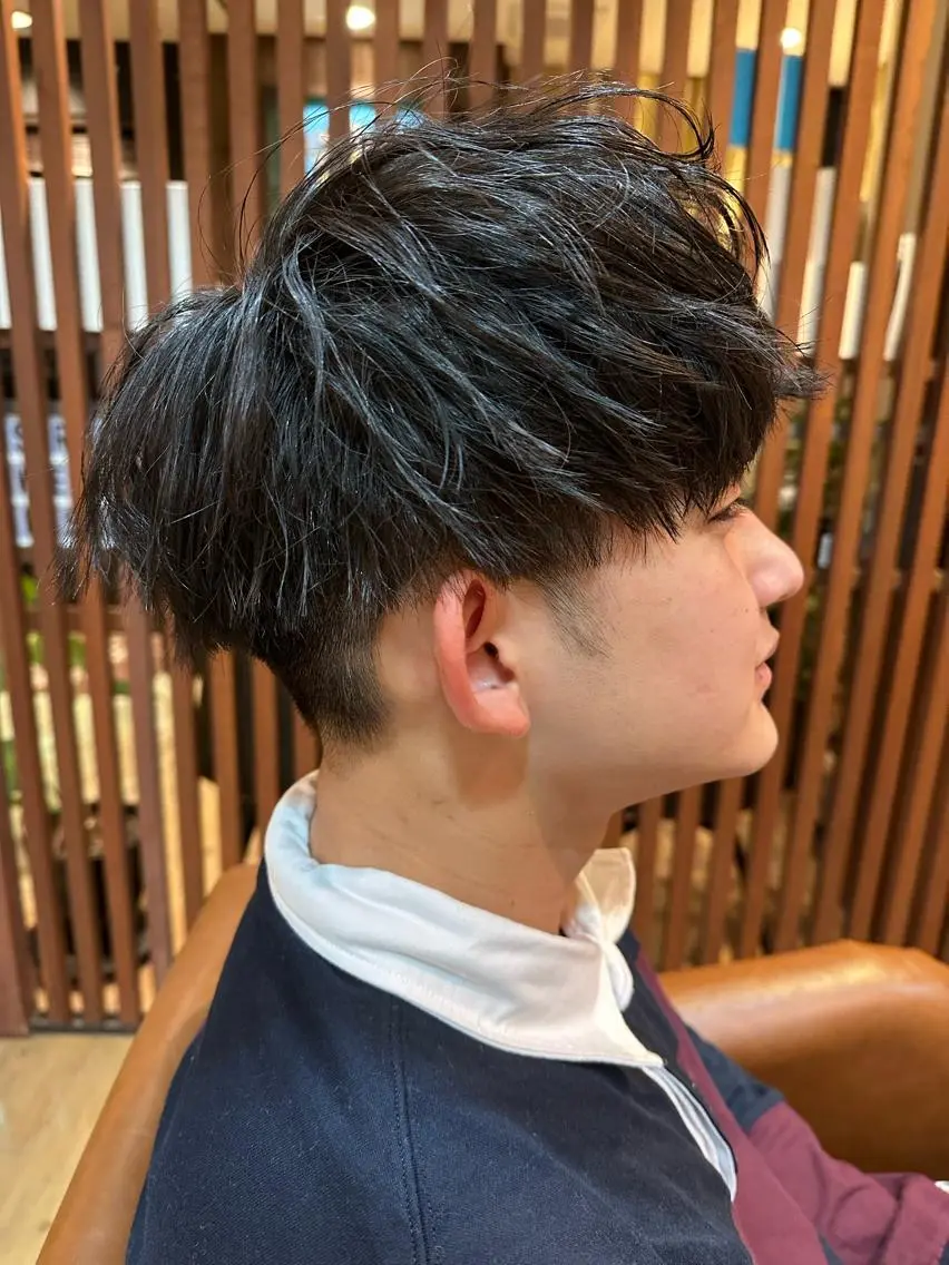 メンズ 中尾 陸のヘアスタイル