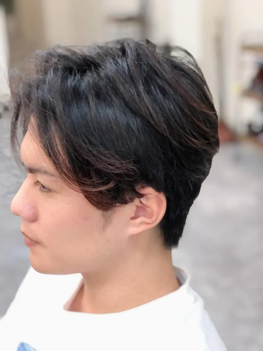 メンズ H by Real meのヘアスタイル