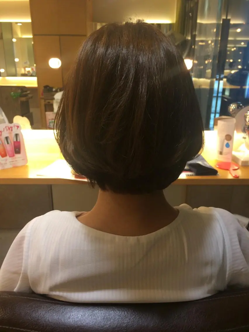 ショート カラー パーマ ヘアアレンジ メンズパーマの巨匠 鈴木純のヘアスタイル