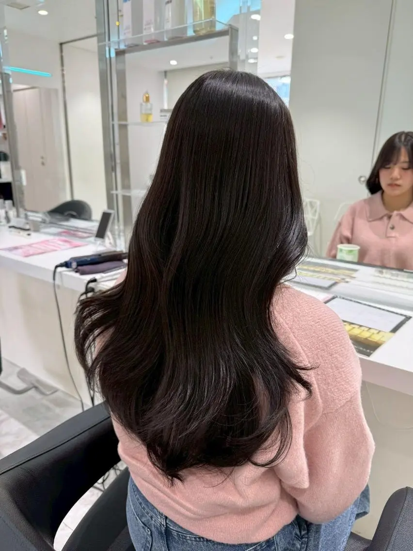 カラー 赤み消し🏹上品甘め トレンドカラー/横浜のヘアスタイル
