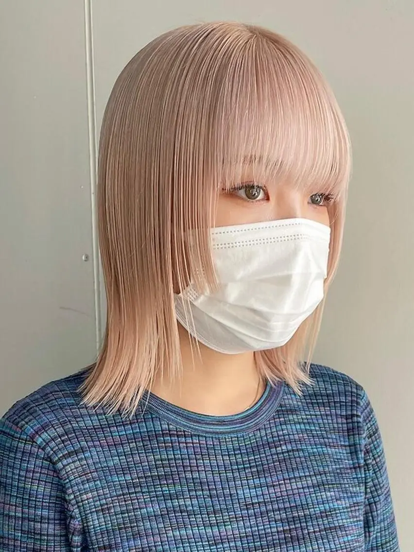 ミディアム カラー 無料カットモデル募集 🌱ひょうがのヘアスタイル