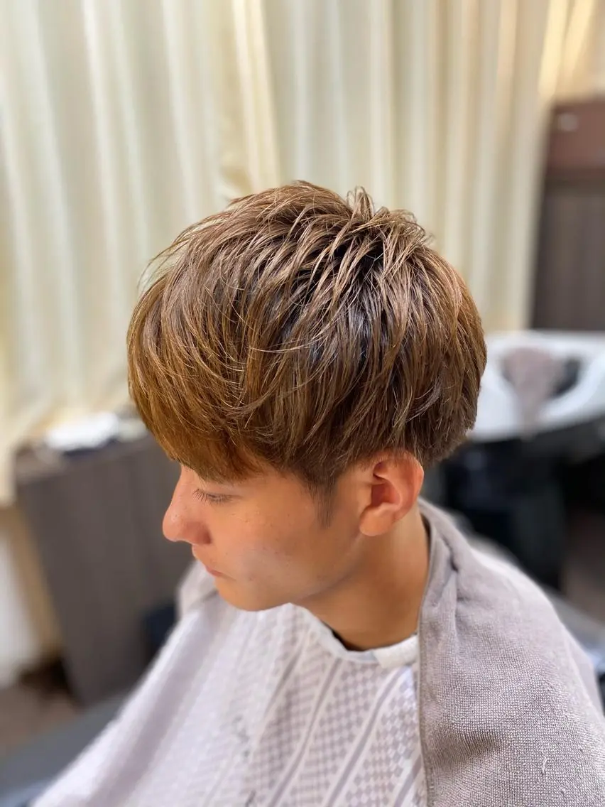 ショート メンズ KUTSUKAKE YUTOのヘアスタイル